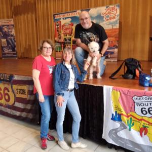 Avec Kenny et Milou.